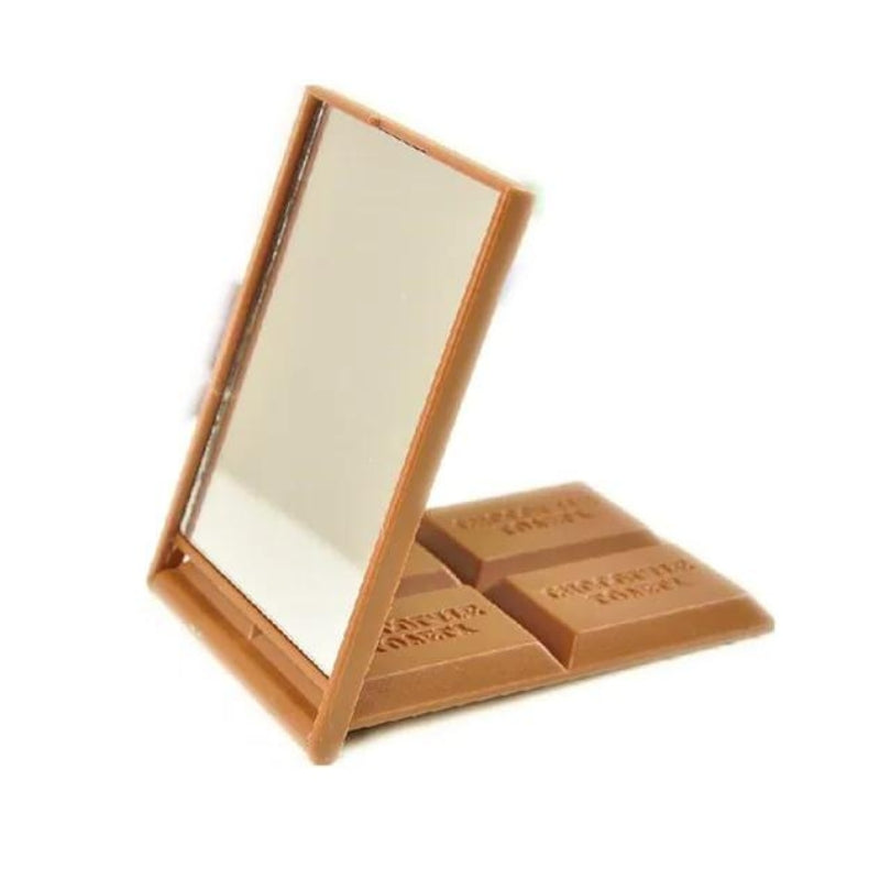 miroir de poche pliable - Marron Clair