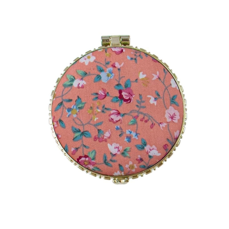 miroir de poche petite fille - Rose
