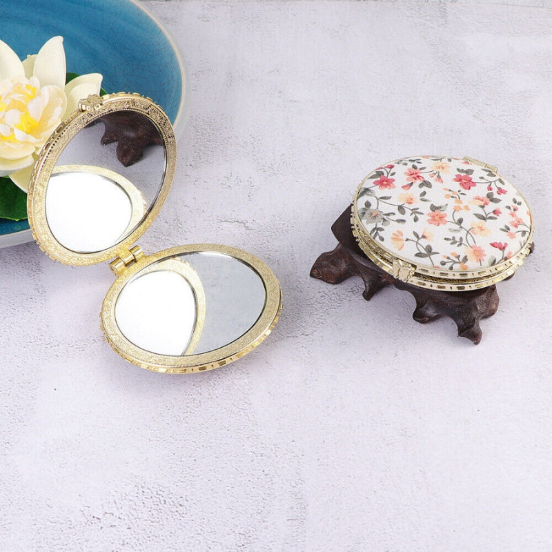 miroir de poche incassable - Blanc - Noir - Bleu - Rose