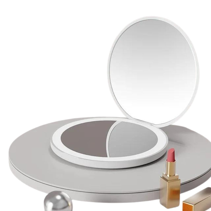 miroir led de poche - Blanc