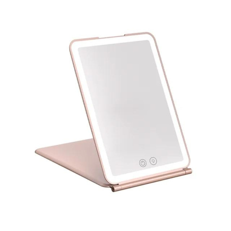 miroir led grossissant x10 - Rose - Sans Zoom