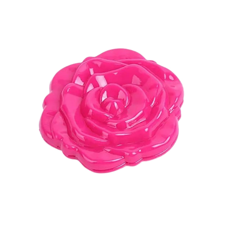 miroir de poche rose - Fushia