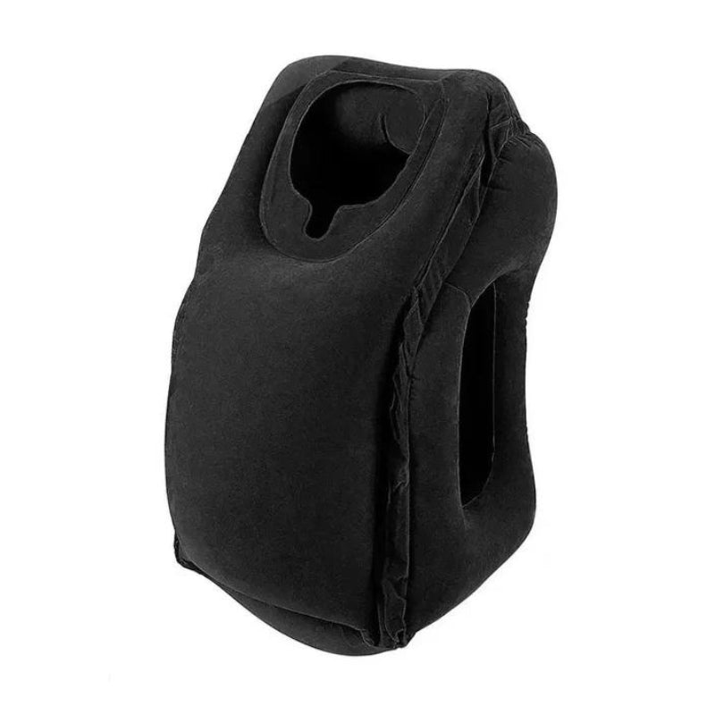 oreiller gonflable avion - Noir
