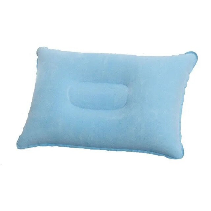 oreiller de voyage gonflable - Bleu Ciel