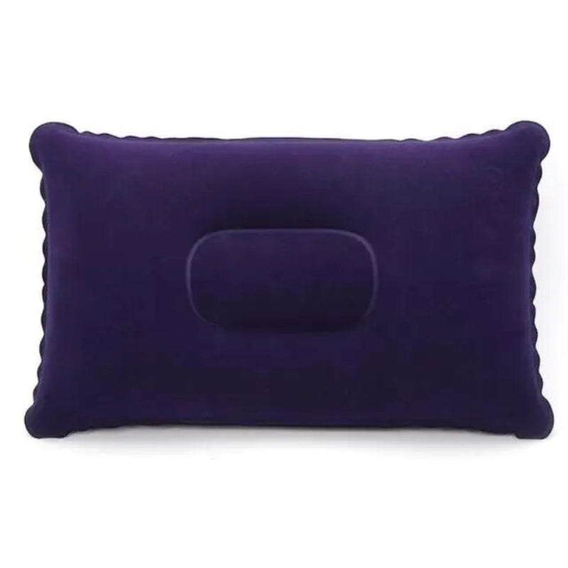 oreillers gonflables voyage - Bleu Foncé