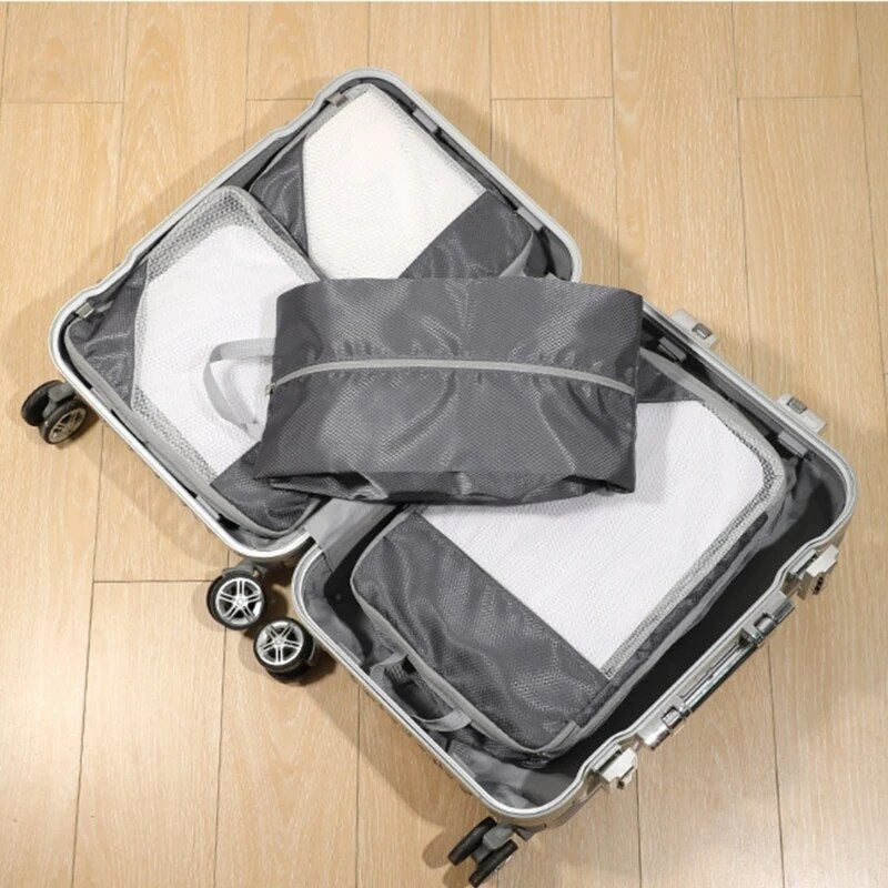 organisateur bagage - Bleu - Bleu Ciel - Noir - Gris