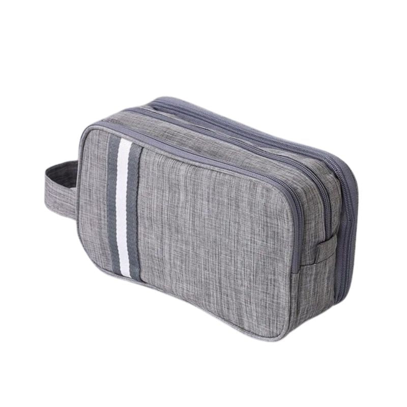 chic men's toiletry bag - Grey - Gray