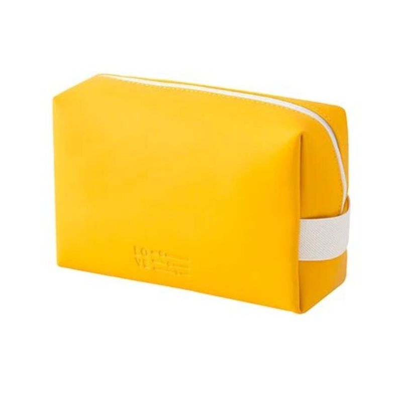 petite trousse de toilette de voyage - Jaune