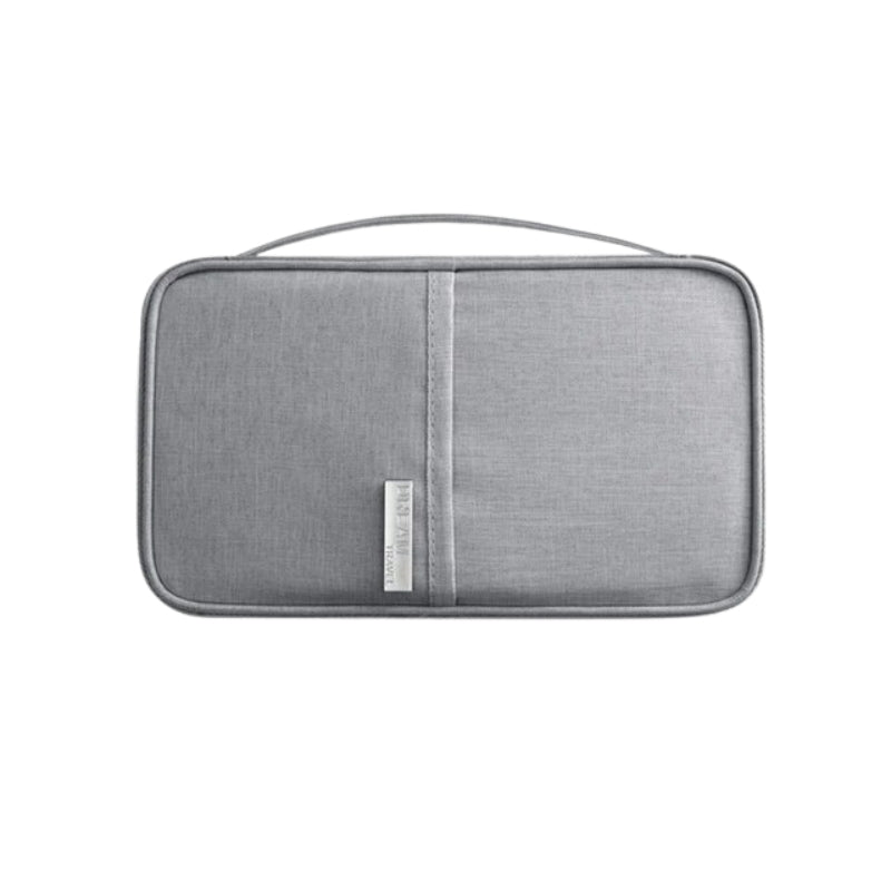 pochette rangement papier voyage - Gris - S