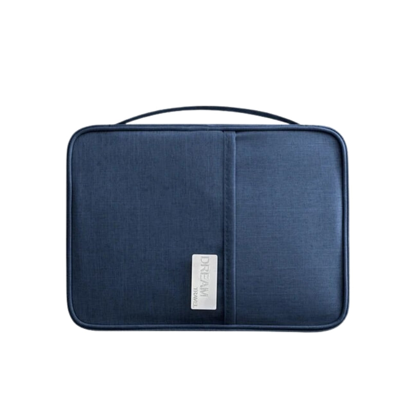 pochette voyage passeport - Bleu Marine - L