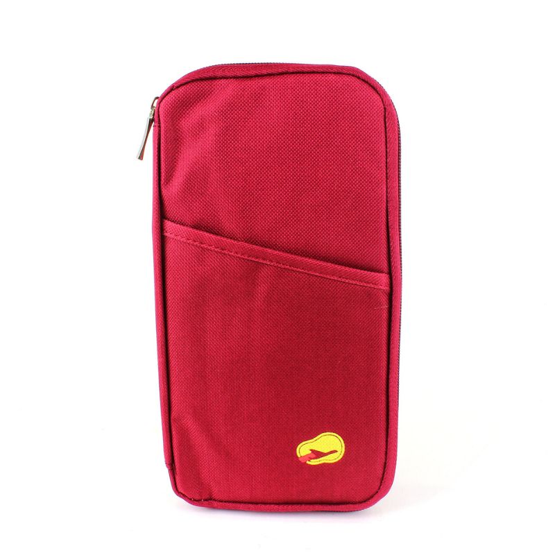 pochette secrete pour voyage - Rouge