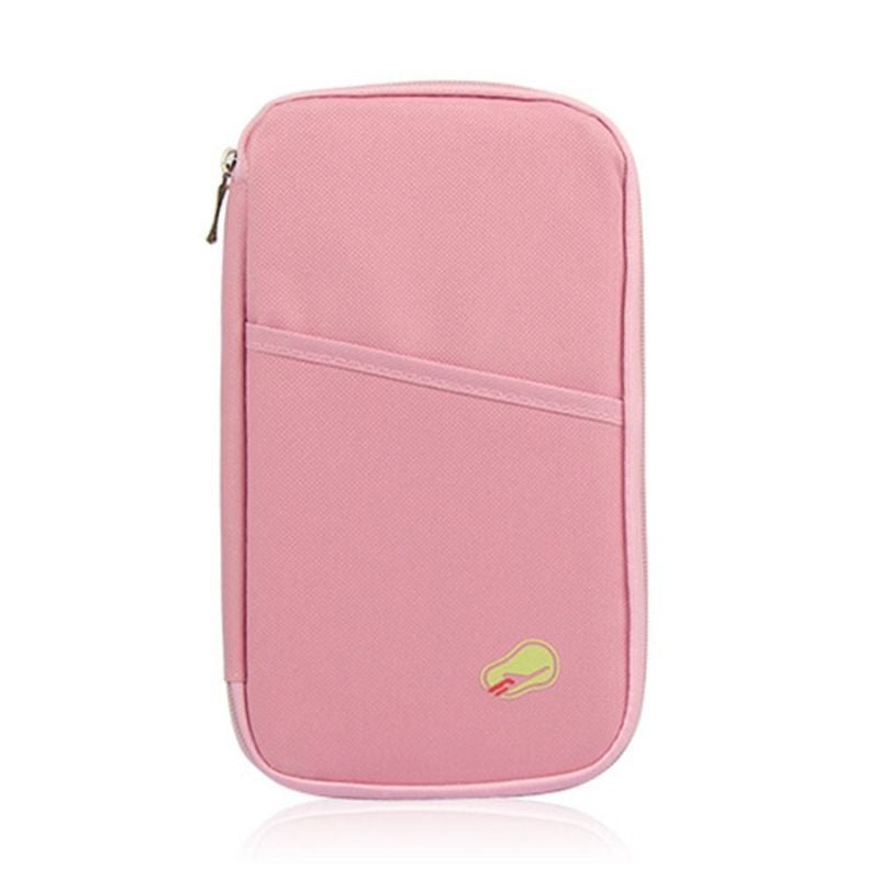pochette de voyage sécurisé - Rose