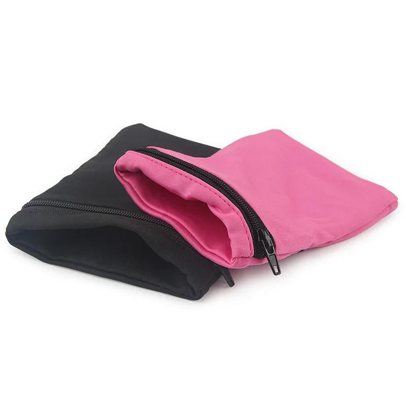 pochette secrete de voyage - Noir - Rose
