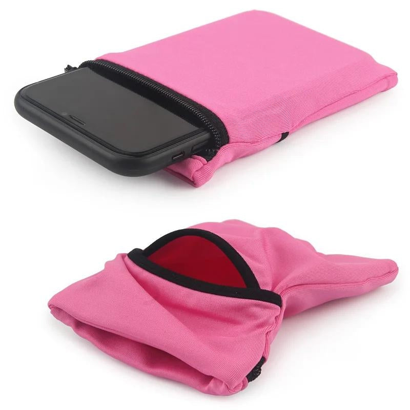 pochette voyage femme - Noir - Rose