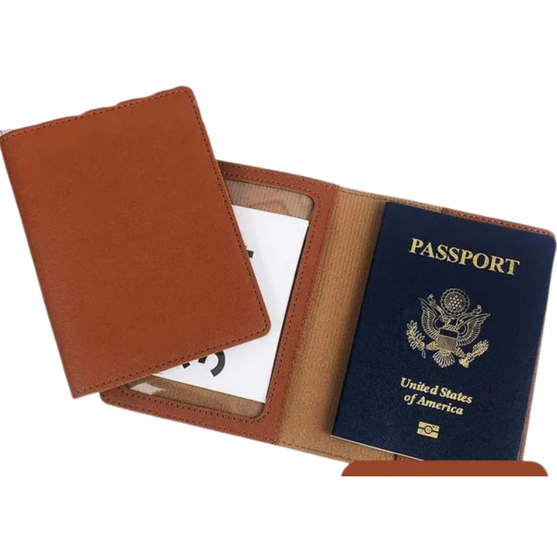 porte document homme luxe - Marron - Sans Gravure