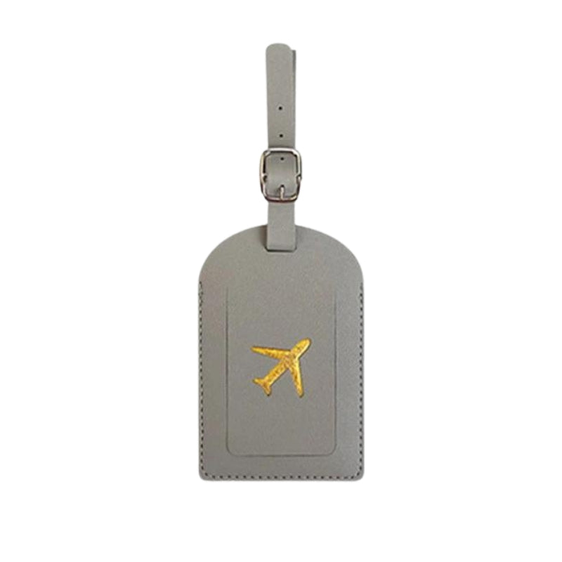 porte adresse valise - Gris