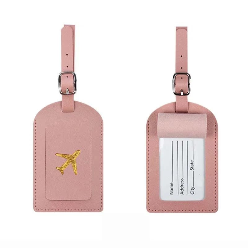 porte-étiquette valise - Rose