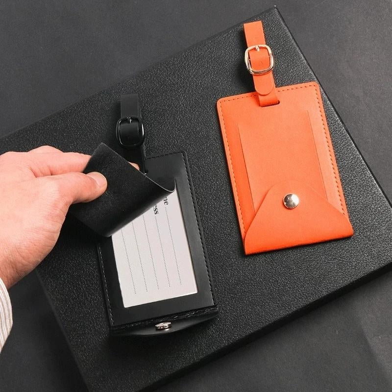 etiquette porte nom pour valise - Rose - Bleu - Noir - Vert - Rouge - Orange