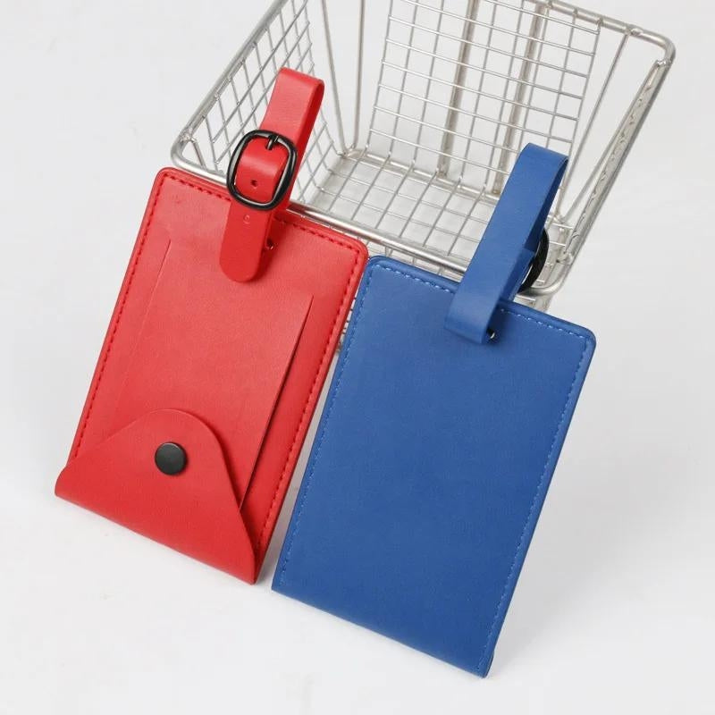 porte etiquette valise avion - Rose - Bleu - Noir - Vert - Rouge - Orange