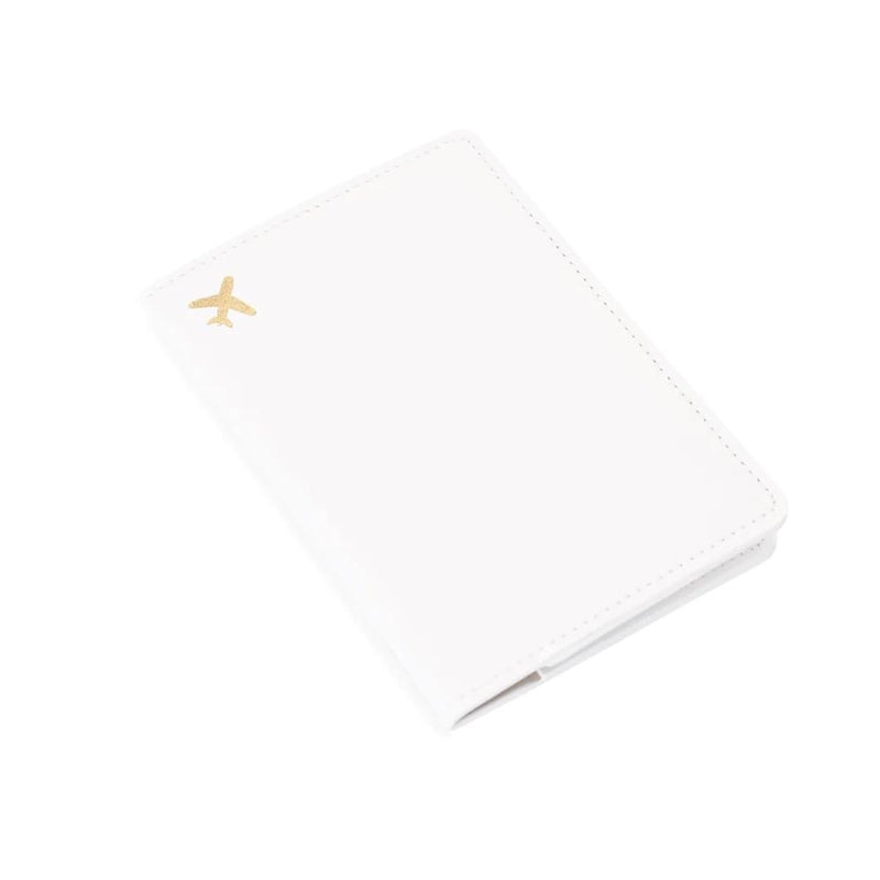 porte passeport homme cuir - Blanc