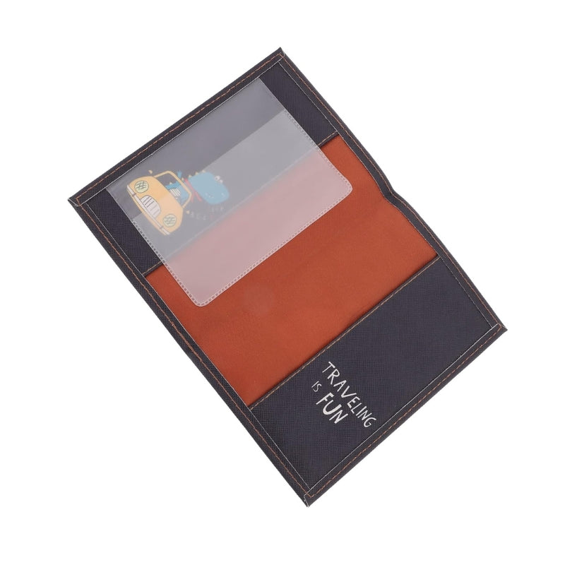 protège passeport luxe - Noir - Bleu Ciel - Gris - Vert
