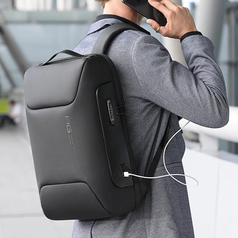 sac à dos homme antivol - Noir - Gris - Bleu - Camouflage