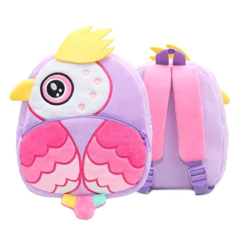 sac a dos enfant meilleur - Hibou violet