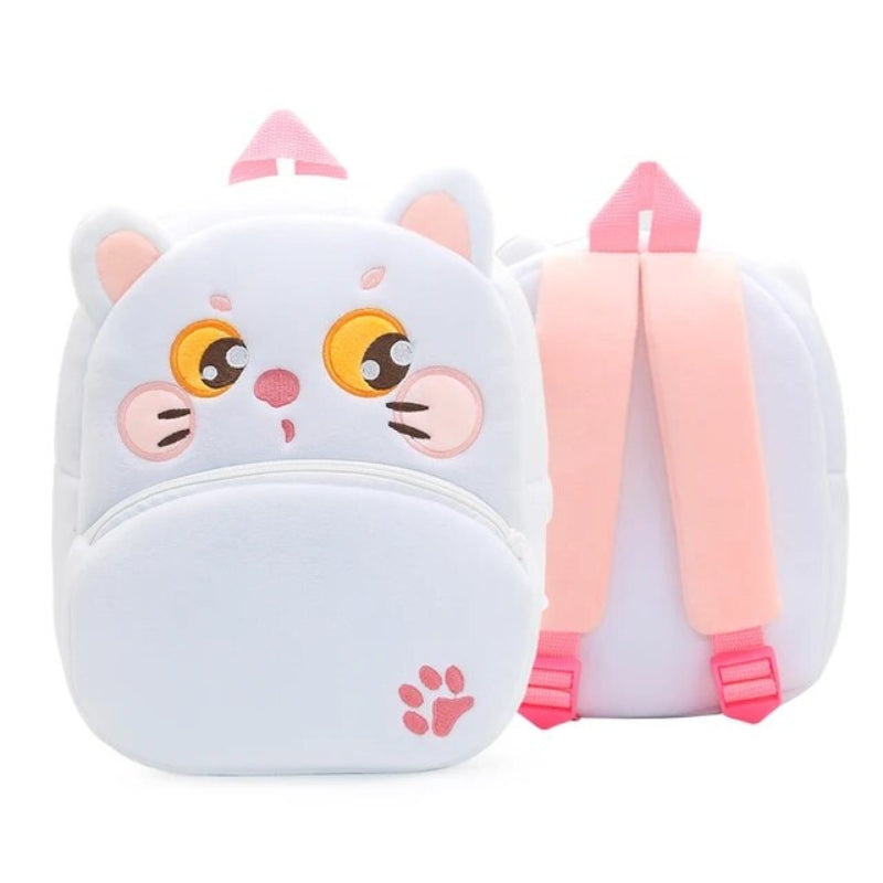 sac à dos pour bébé - Chat blanc