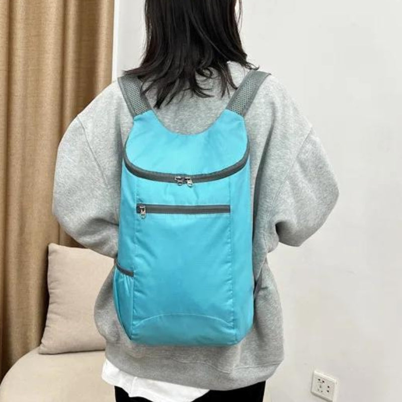 sac à dos imperméable femme - Noir 1 - Noir 2 - Bleu - Fushia - Gris - Bleu ciel - Vert fluo