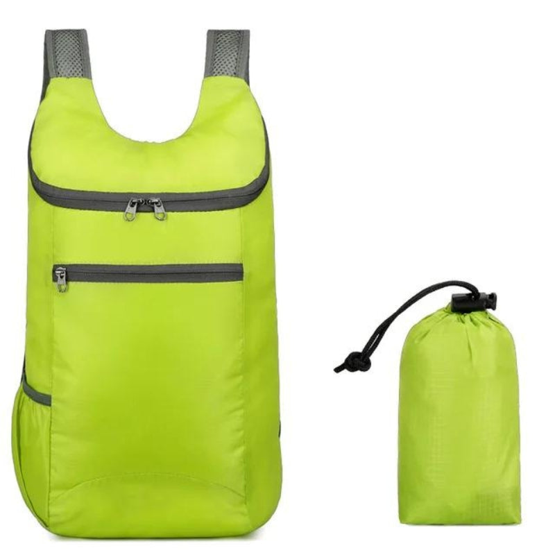 sac à dos léger pliable - Vert fluo