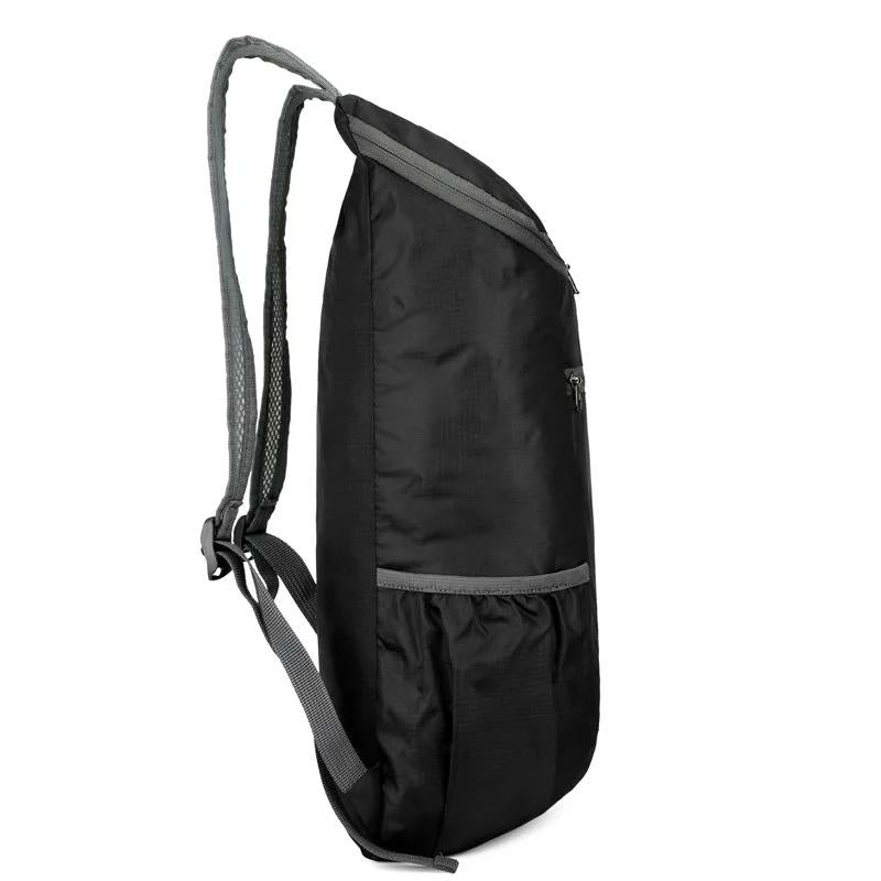 sac à dos pliant ultra léger - Noir 1 - Noir 2 - Bleu - Fushia - Gris - Bleu ciel - Vert fluo