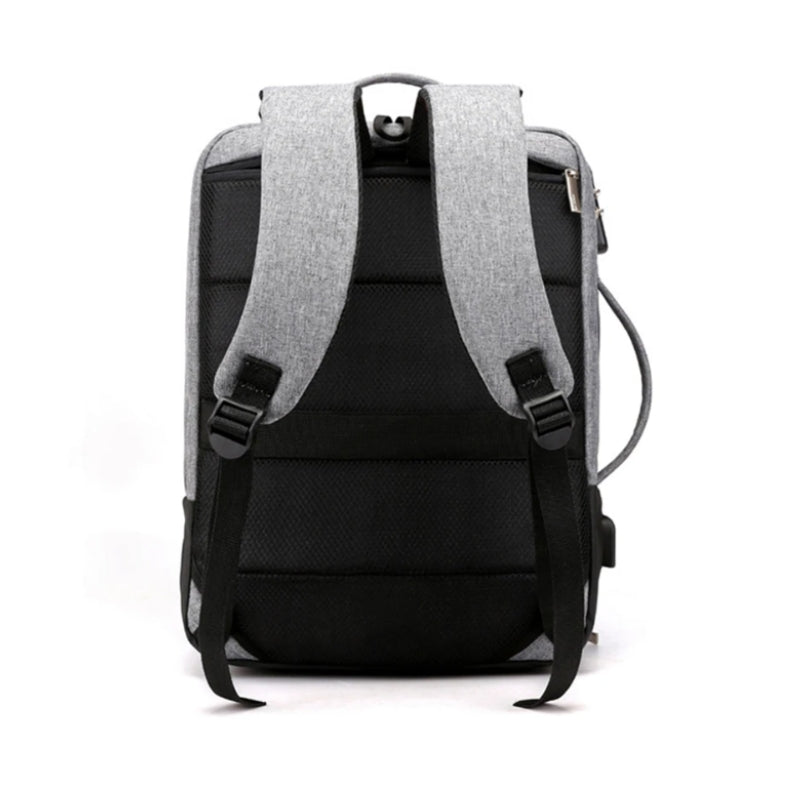 sac à dos antivol homme - Noir - Bleu - Gris