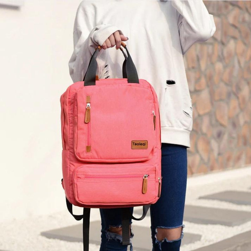 sac dos toile - Noir - Bleu Ciel - Bleu - Gris Clair - Gris Foncé - Rose