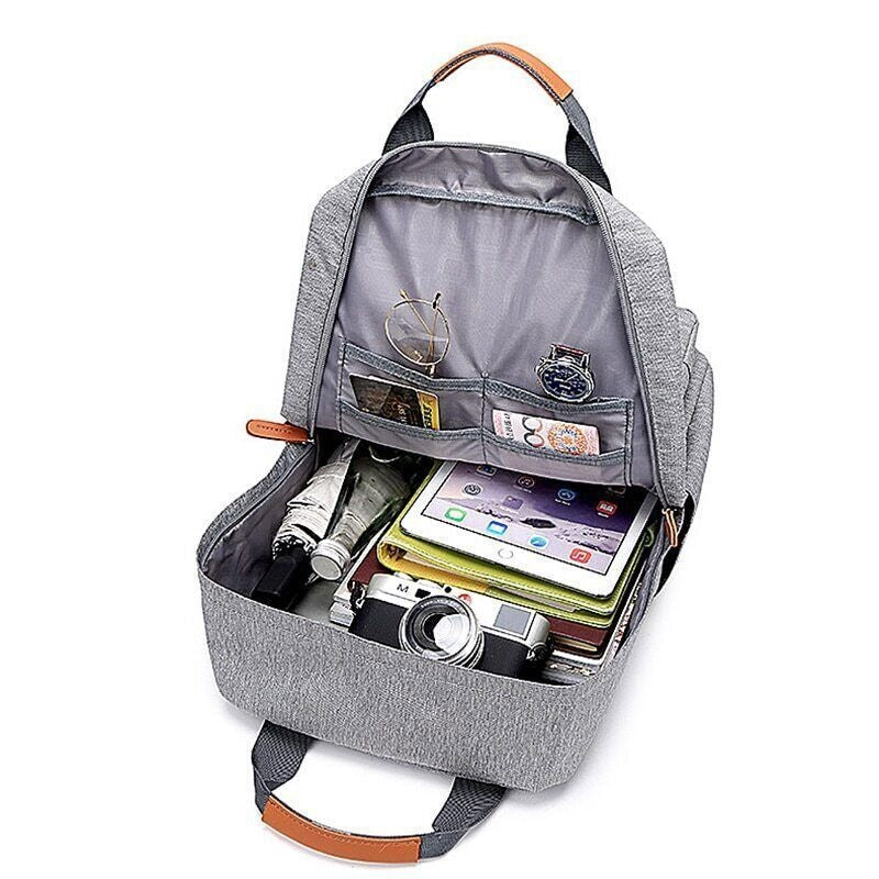 sac toile homme - Noir - Bleu Ciel - Bleu - Gris Clair - Gris Foncé - Rose
