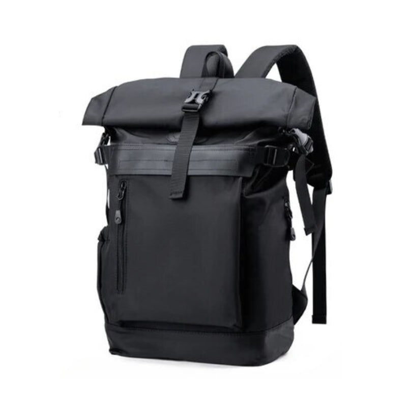 sac à dos voyage grande capacité - Noir - 1 attache boucle - Noir - 1 attache boucle - Noir - 1 attache boucle
