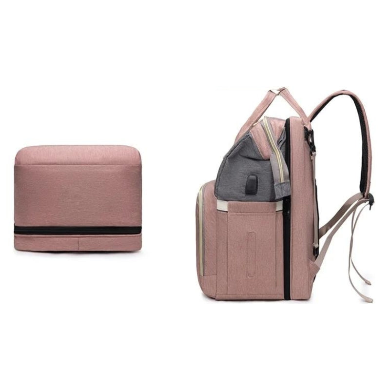 Sac à Langer Lit Bébé deux angles différents - Noir - Bleu - Gris - Vert - Rose