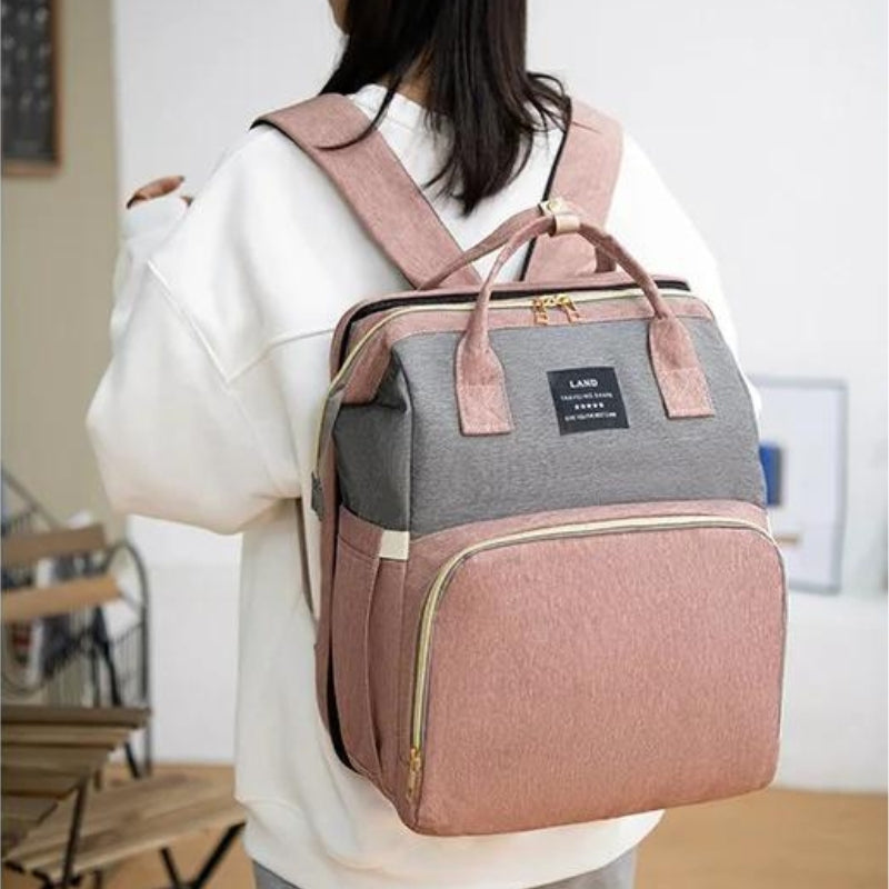 Sac à Langer Lit Bébé sac porté sur le dos - Noir - Bleu - Gris - Vert - Rose