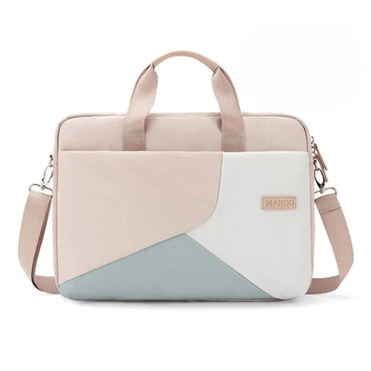 sac à main ordinateur elégant femme - Beige - 14 pouces