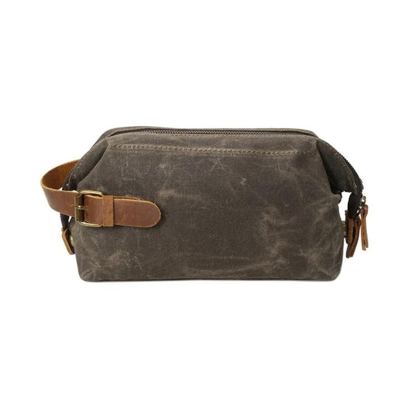 trousse de toilette fantaisie pour homme - Marron