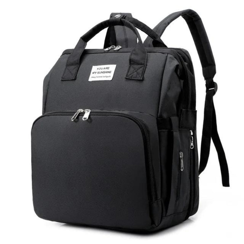 sac de voyage à langer confort pour bébé - Noir 