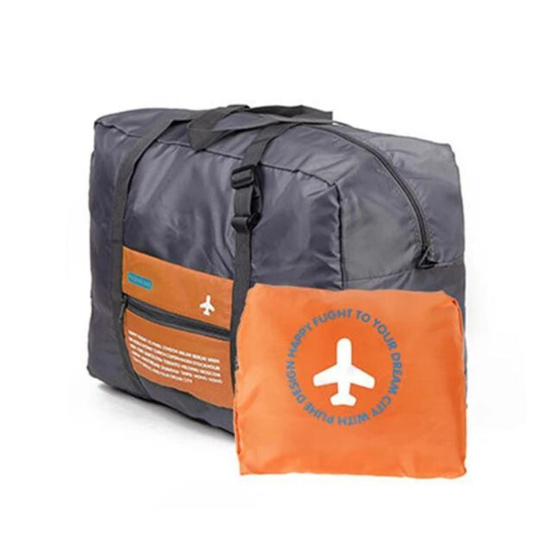 grand sac voyage pliable - Orange