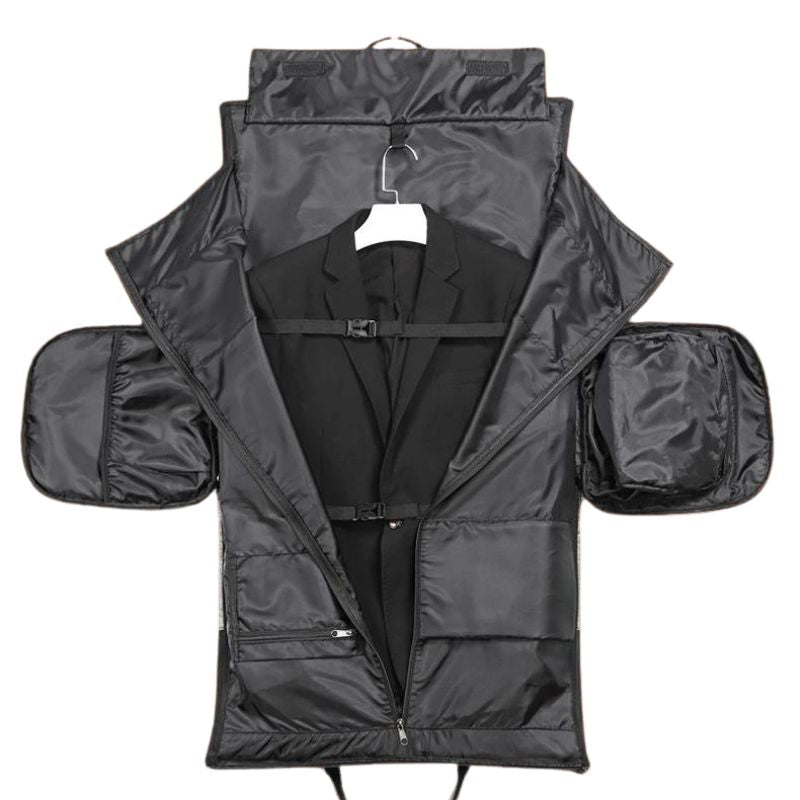 sac de transport pour costume - Gris - Noir