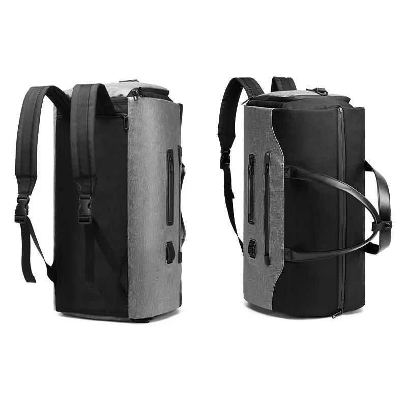 sac voyage costume homme - Gris - Noir
