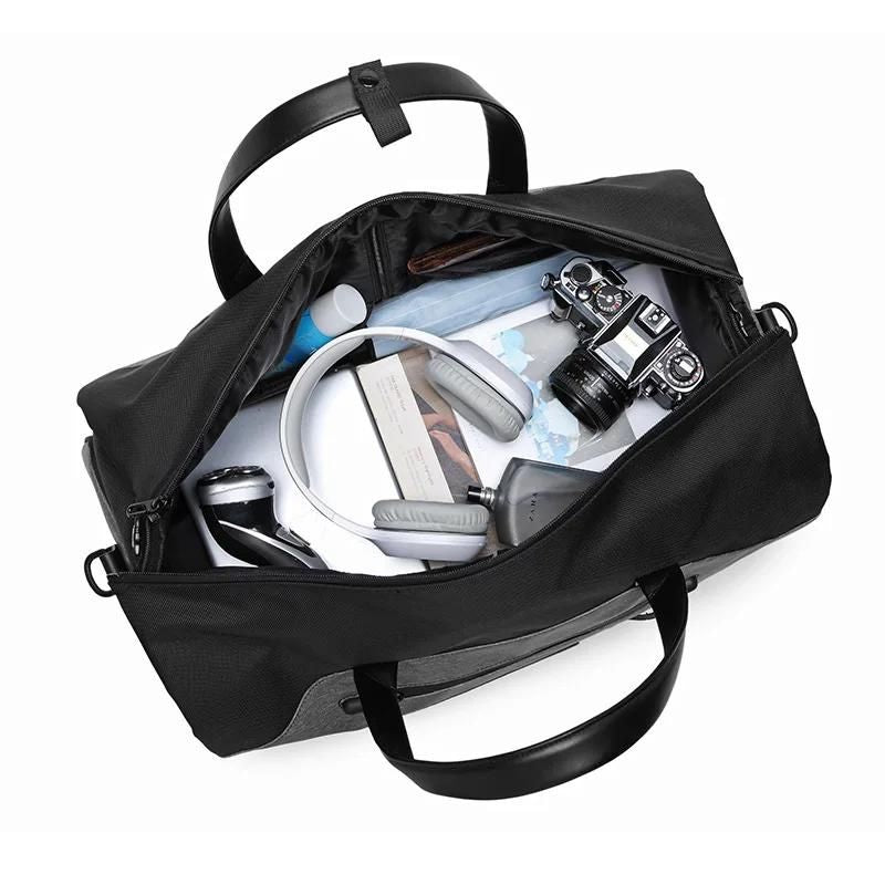 sac de voyage homme pour costume - Gris - Noir