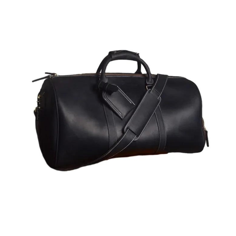 men's leather bag - Black - Model 1