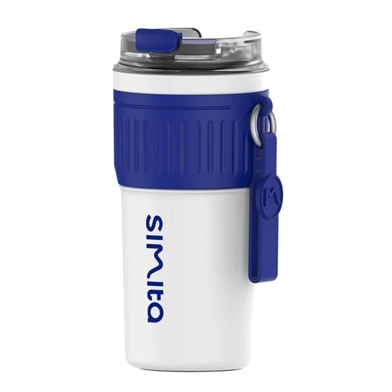 thermos mug café isotherme - Bleu - 500ml