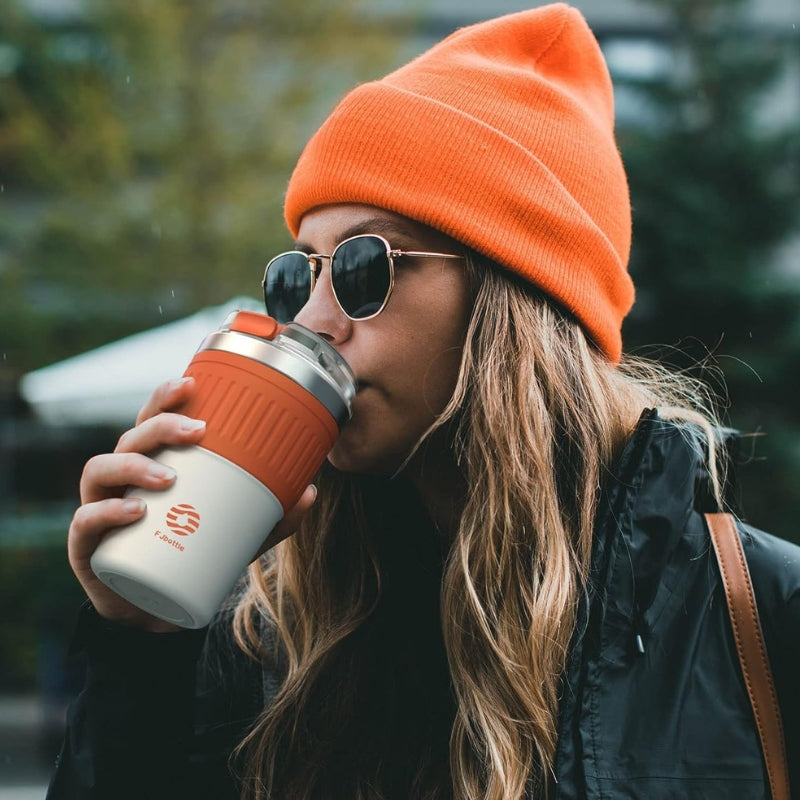 thermo a cafe voyageur - Bleu - Orange - Noir - Blanc - Gris