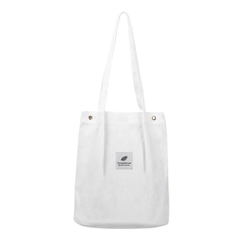 sac en tissu tote bag - Blanc