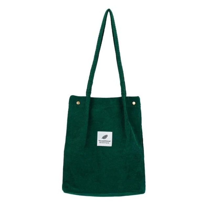 sac tote bag vierge - Vert