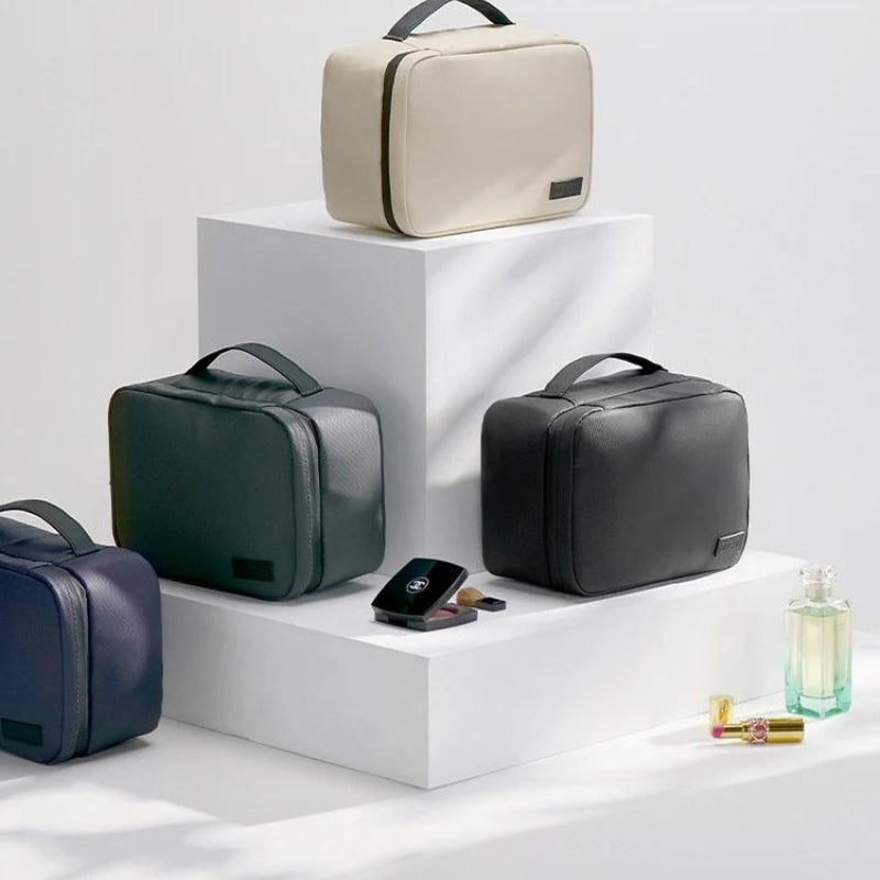 trousse de maquillage de voyage - Noir - Violet